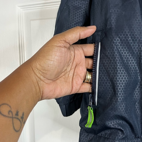 London Fog Boys' Fleece-Lined Hooded Jacket - Navy - Size 7 - Picture 10 of 10